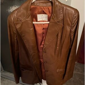 Vintage leather jacket